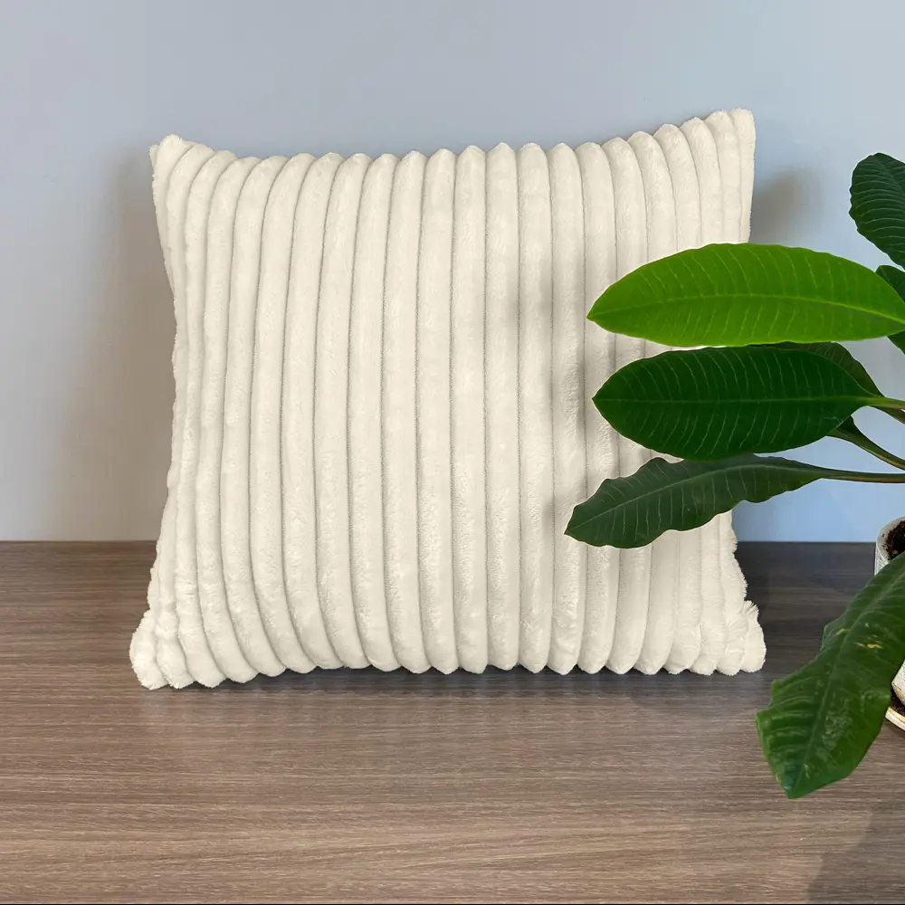 Подушка Strips 45x45 см цвет экрю СТОЛИЦА ТЕКСТИЛЯ STLM-2107390 - Вид №4