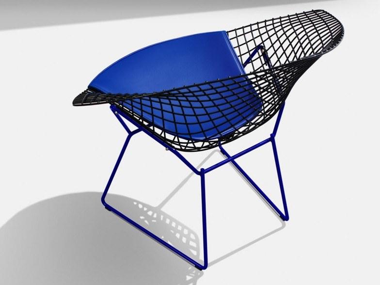 KNOLL Стальное кресло со встроенной подушкой Bertoia sun-id-1485709 - Вид №9