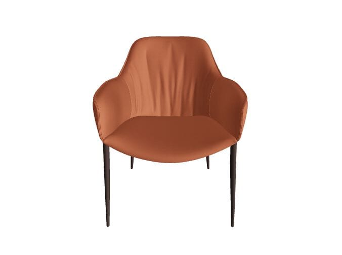 Кожаный стул с подлокотниками In Stock Cattelan Италия ARCH-00045867