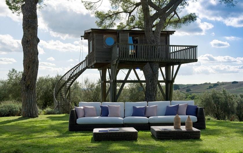 Unopiù Модульный садовый диван из waprolace® Agorà Agora sun-id-1463345 - Вид №3