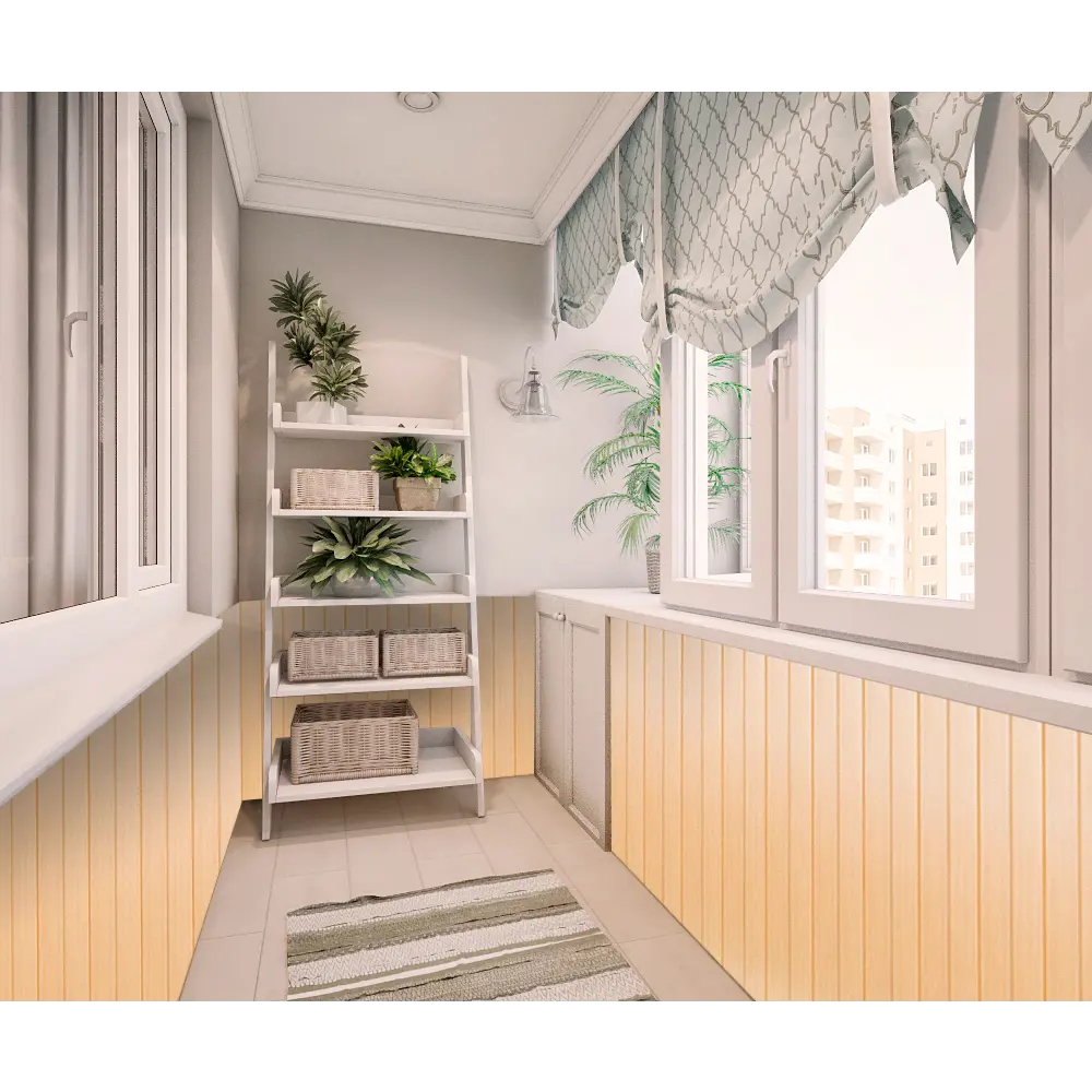 Панель виниловая 2700х195x12 Бук 0.53 м² 81930421 STLM-2045919 POLIPLAST  - Вид №3