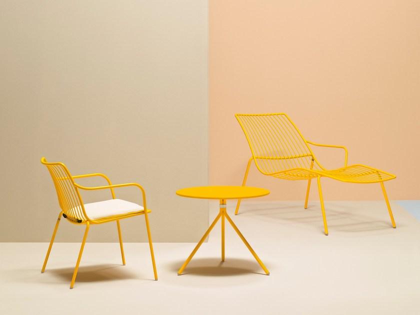 Pedrali Металлический садовый стул с подлокотниками Nolita 3656 - Вид №7