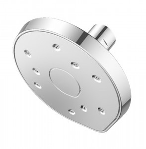 KRLFWSCP Душевая кабина Kiri MKII Satinjet Low Flow Wall Shower Rose Methven