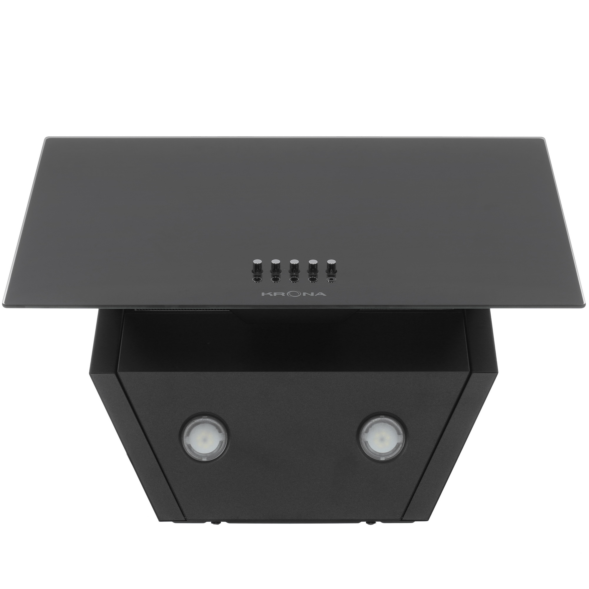 1611851 Вытяжка наклонная KRONA GABRIELE 500 black PB черный STDN-0083459 - Вид №6