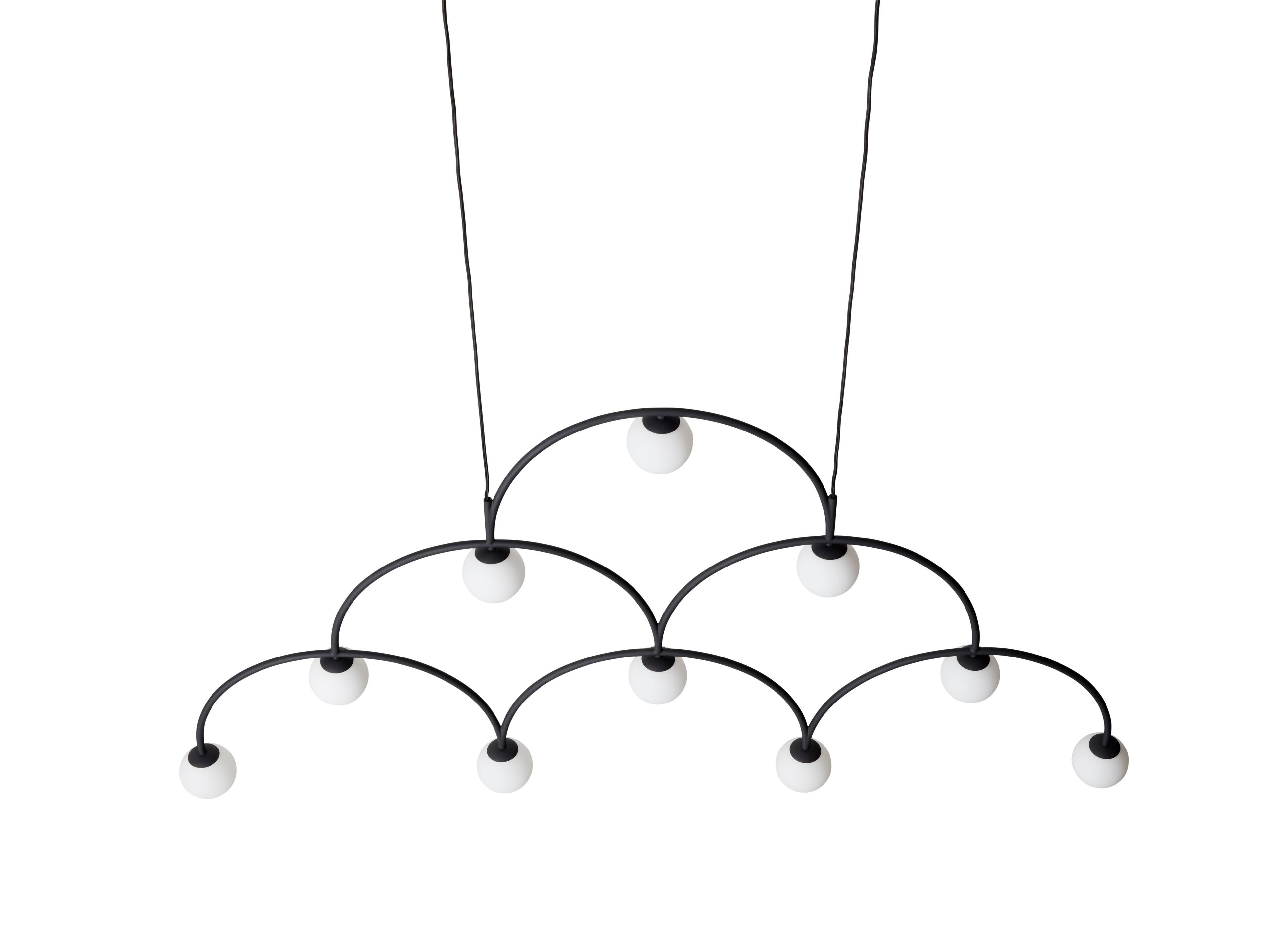 Подвесной светильник из металла и опалового стекла Pholc Bounce ARCH-00059380 - Вид №1