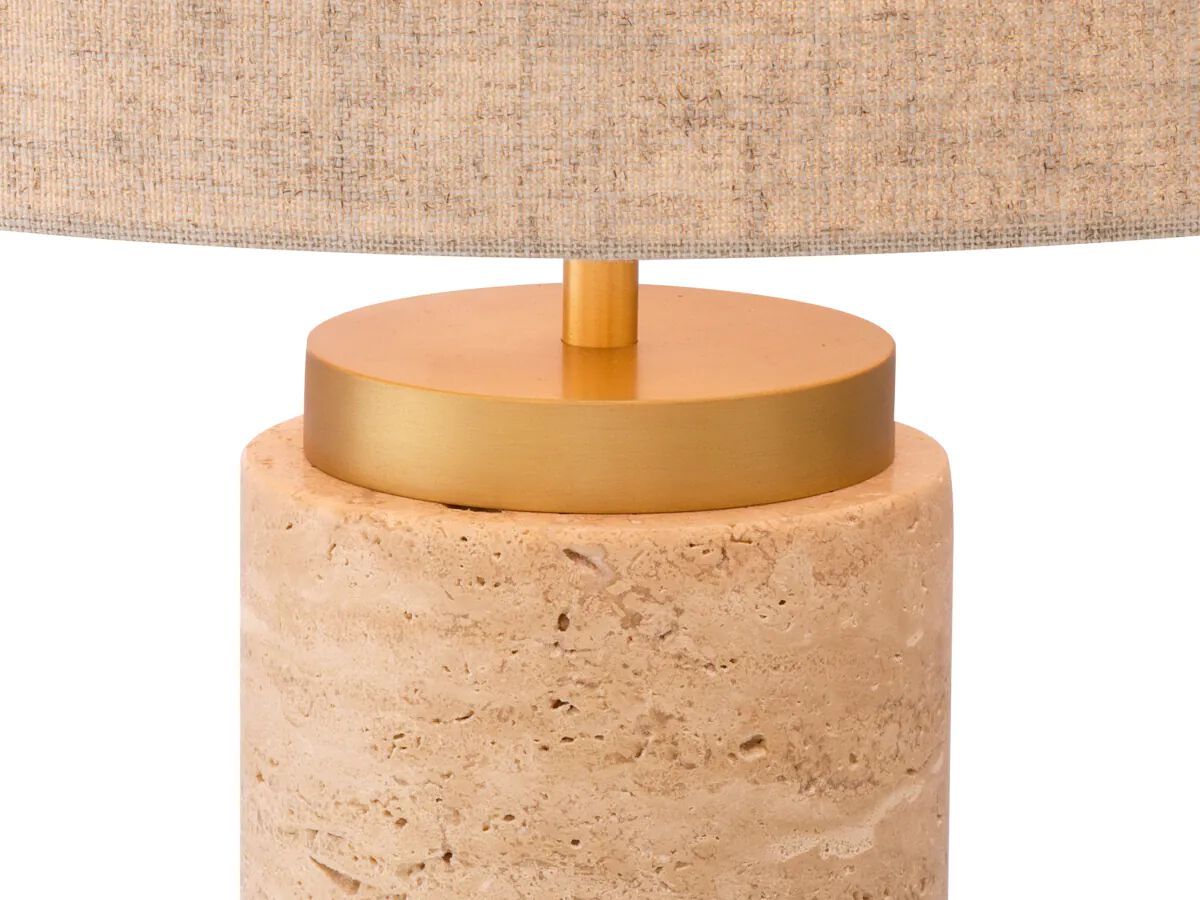 Настольная лампа из травертина Eichholtz LXRY ARCH-00043093 - Вид №2