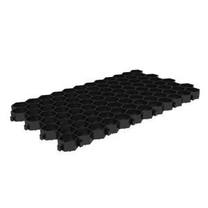 Решетка газонная Geolia 70x40x3.2 см полипропилен черный 150 шт