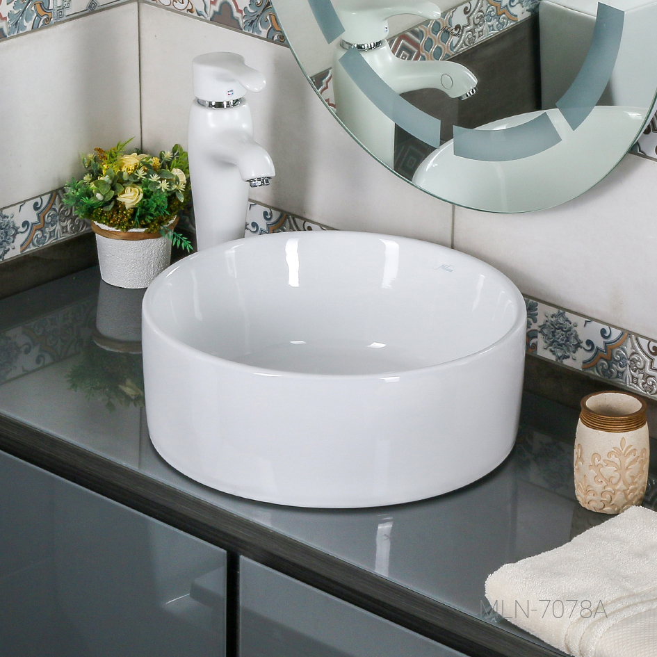 Накладная раковина melana mln-7078a 7078A-805 - Вид №2