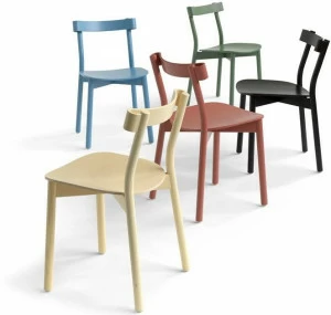 Blå Station Стул из фанерованной древесины