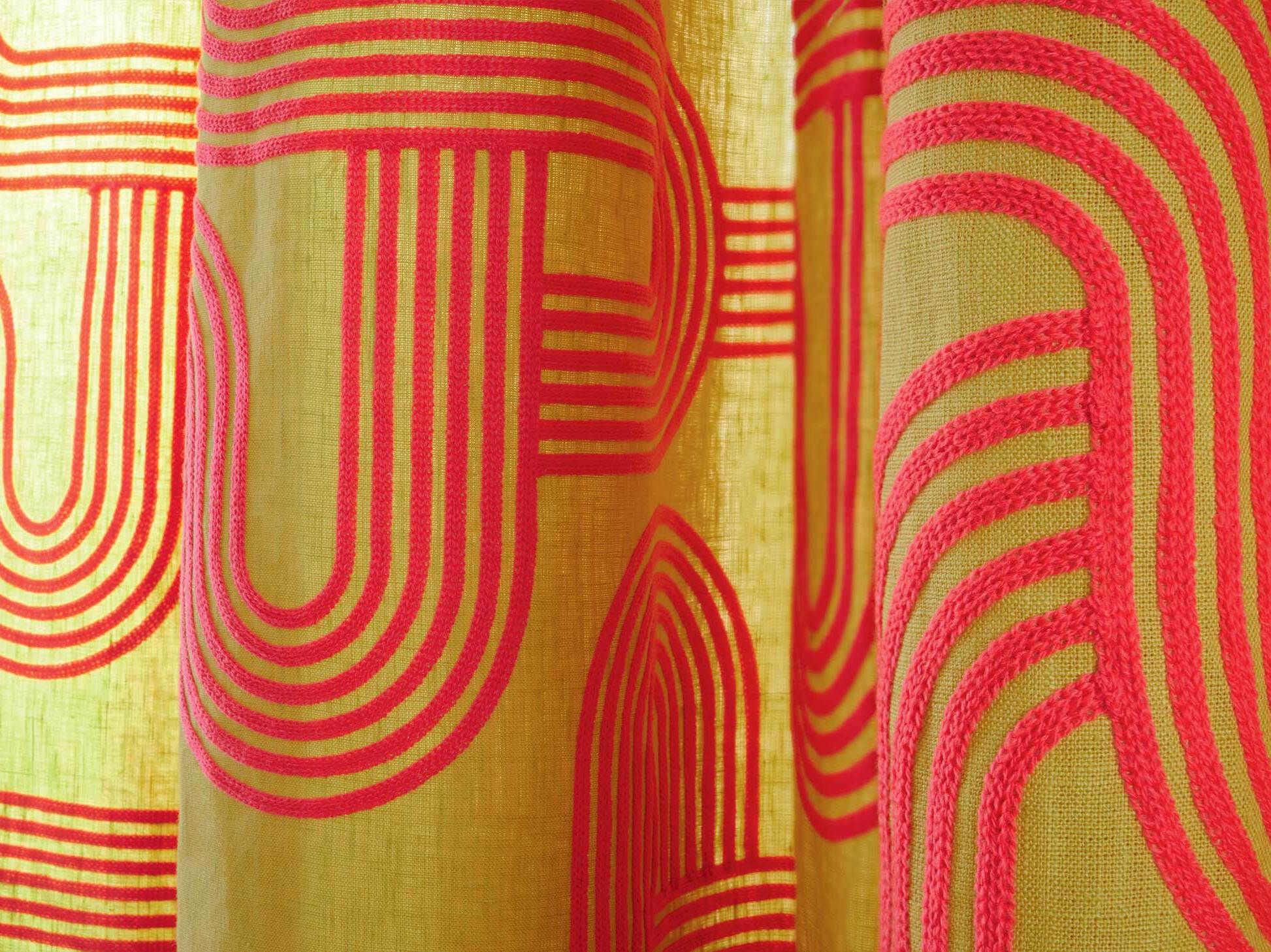 Льняная ткань для штор Élitis IGGY ARCH-00088655 - Вид №1