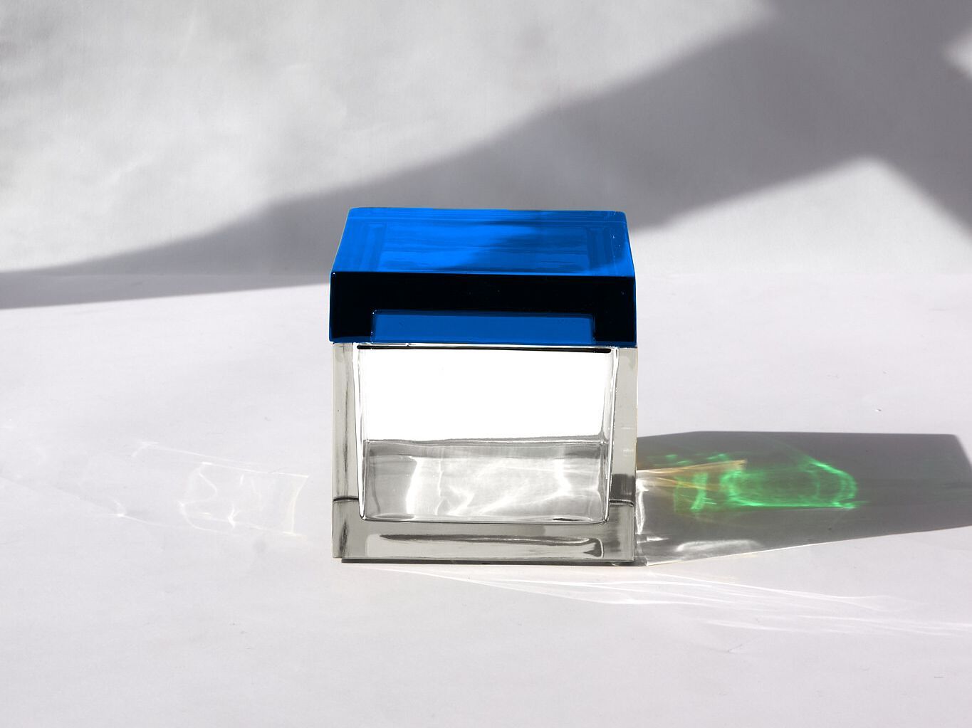 Двухцветный контейнер из дутого стекла Studio Bojola PALMI ARCH-00058347 - Вид №5