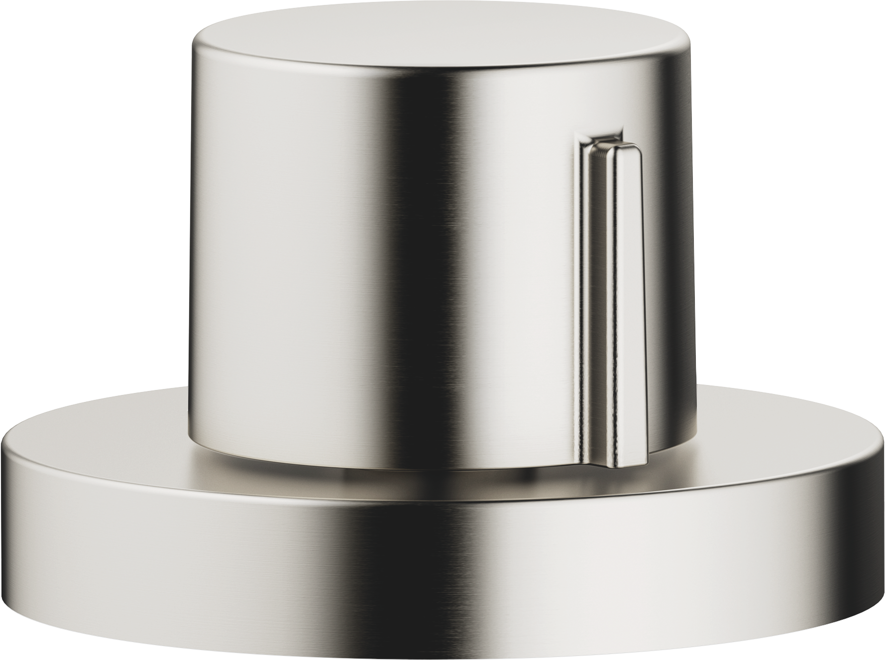 Фильтр для отходов с ручкой управления – матовая платина