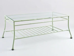 OFFICINACIANI Прямоугольный хрустальный садовый журнальный столик Bamboo Gf4012ta-b