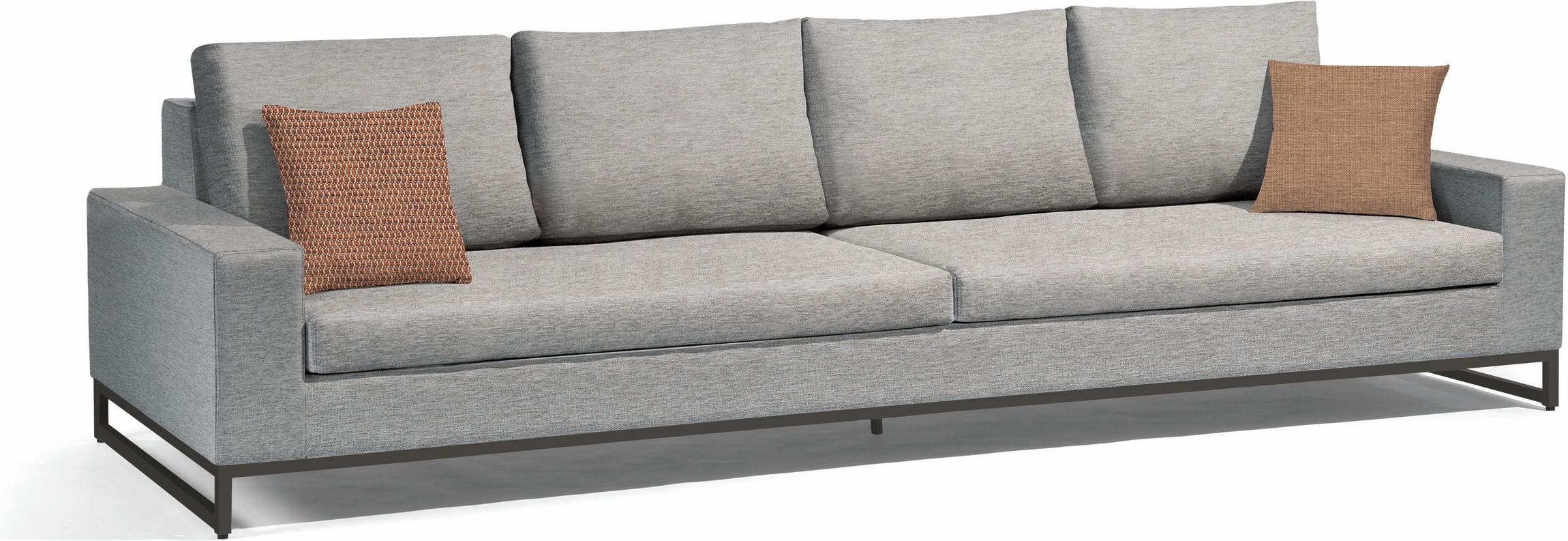 MNST610 Диван фиксированный лотос воробей 290 Manutti Zendo