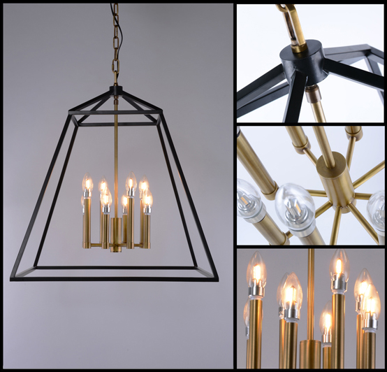Подвесной светильник BRCH9034 от Delight Collection DELIGHT COLLECTION ДИЗАЙНЕРСКИЕ 243916 Золото  - Вид №1