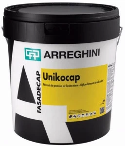 CAP ARREGHINI Высокоэффективная краска для наружных фасадов Fasadecap