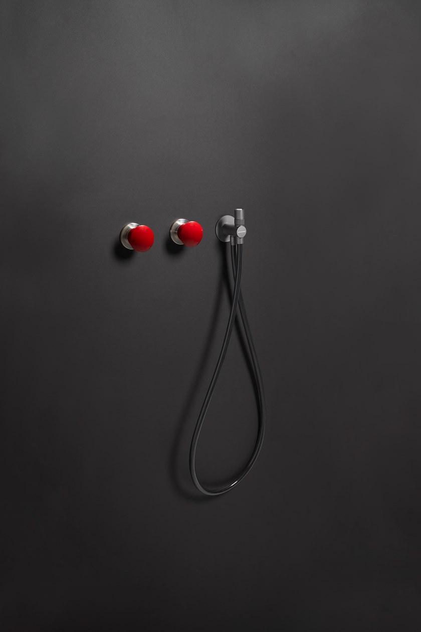 Antonio Lupi Design Смеситель для душа из матовой стали с ручным душем Mayday Antoniolupi sun-id-1478478 - Вид №3