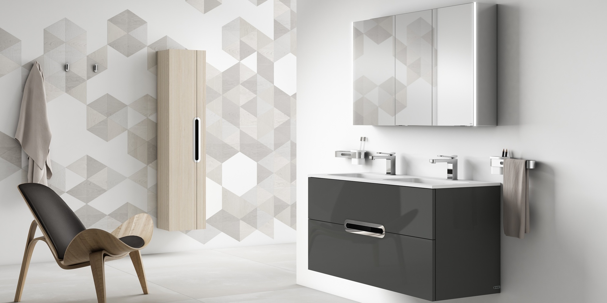 Sonia Комплект мебели для ванной 3 PLAY PLAY3 - Вид №1