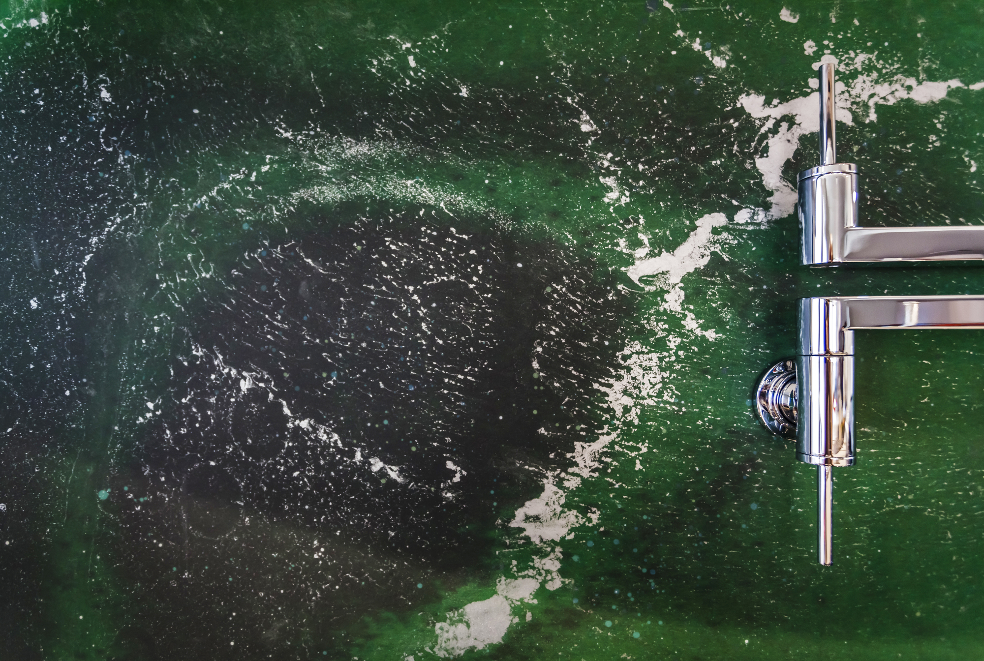 Декоративная панель Minerals Malachite in Green Alex Turco - Вид №1