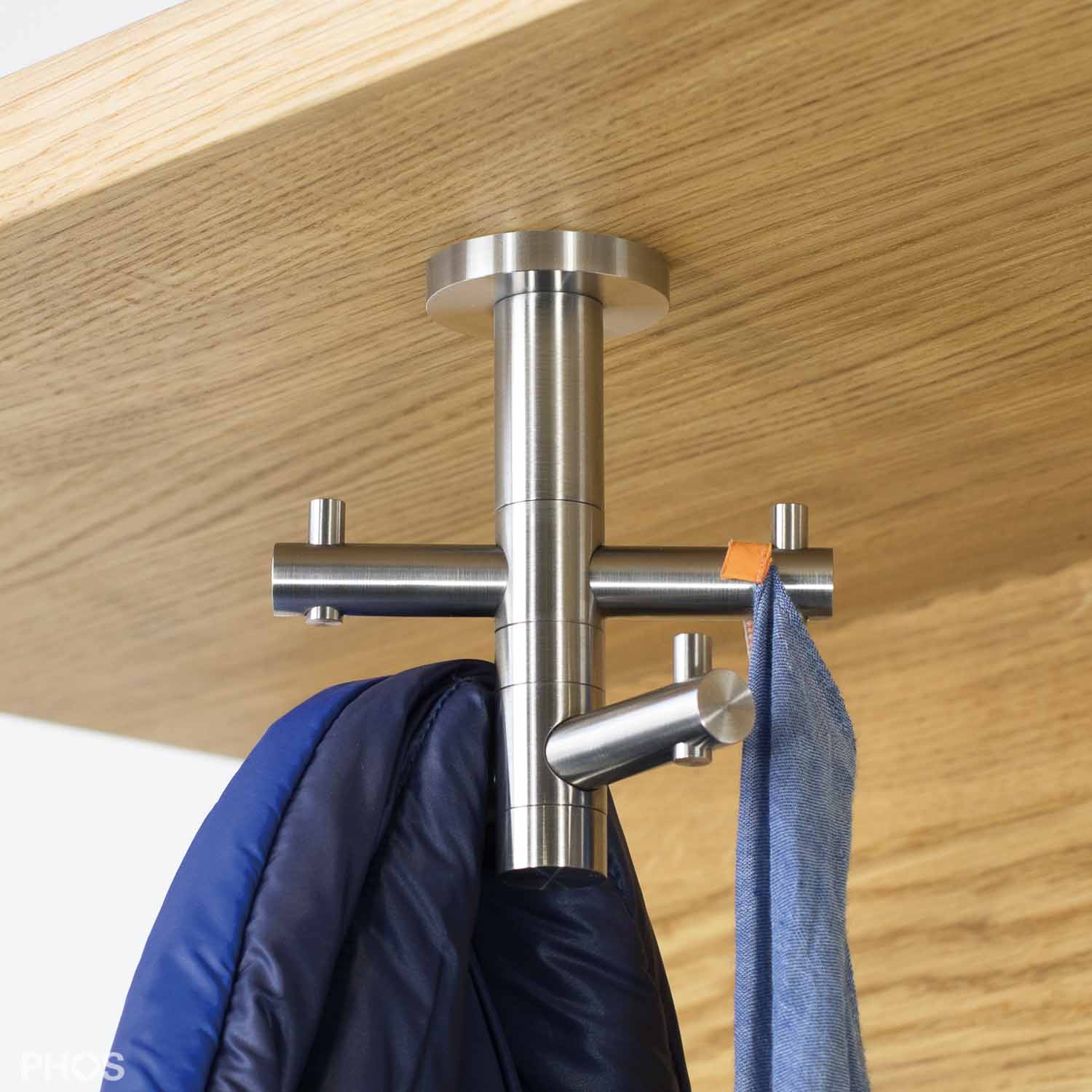 GH2HD Крючки для верхней одежды, вращающиеся двойные крючки PHOS  - Вид №1