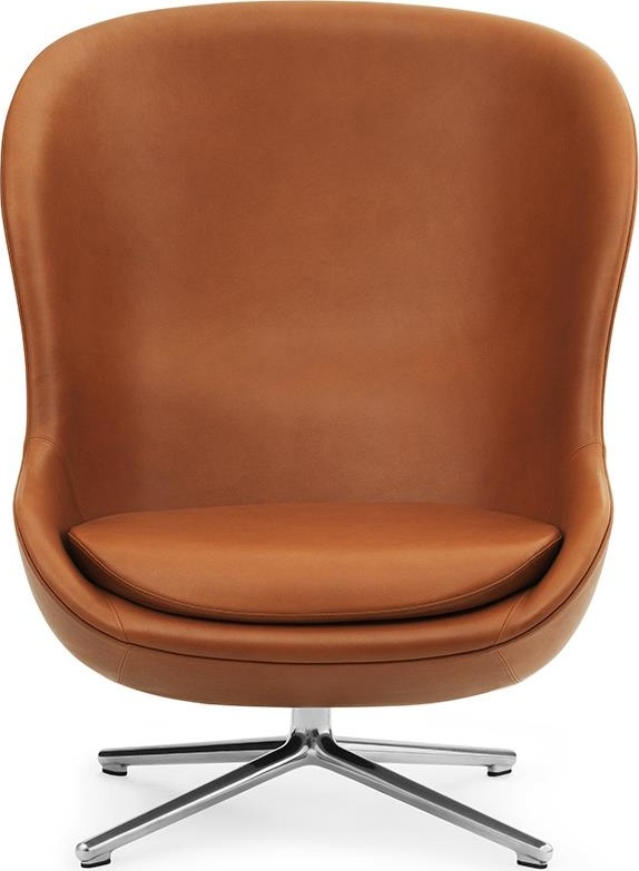 603826 Кресло для отдыха High Swivel Alu Ultra Leather Normann Copenhagen Hyg  - Вид №1