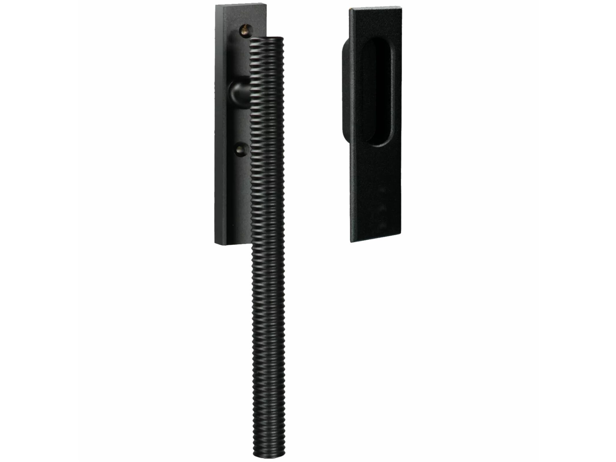 Утопленная латунная ручка на пластине Quincalux London ARCH-00101855 - Вид №3