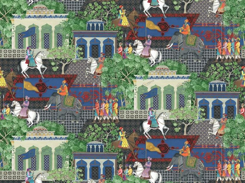 Equipo DRT Моющаяся стеновая ткань Stampati 19971