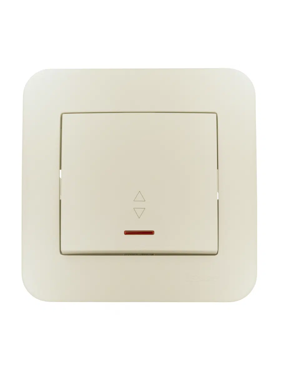 ASTI Выключатель проходной с подсветкой крем LEZARD 7081-0303-114 - Вид №2