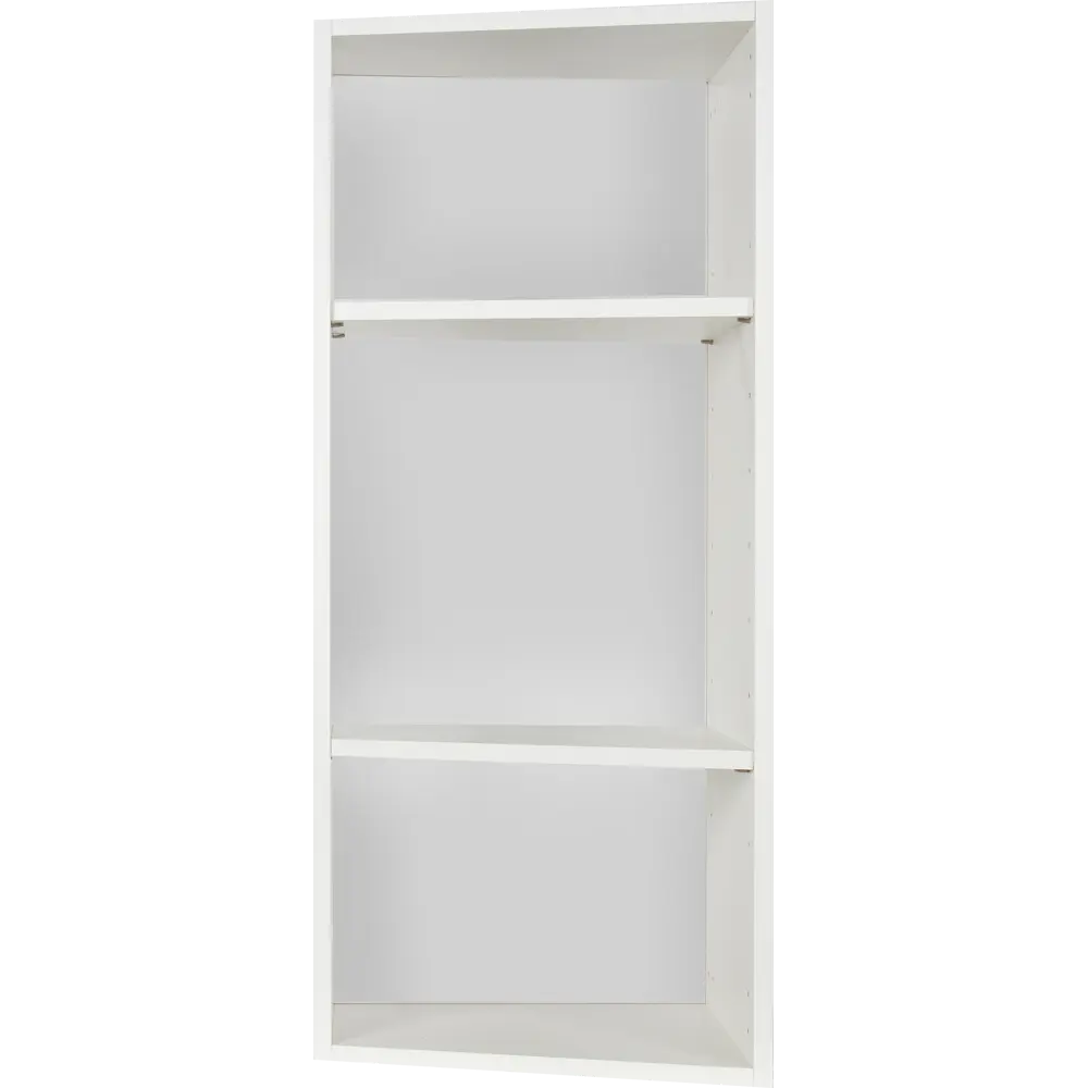 Каркас навесной угловой скошенный 40x92x35 см, ЛДСП, цвет белый DELINIA STLM-2177252