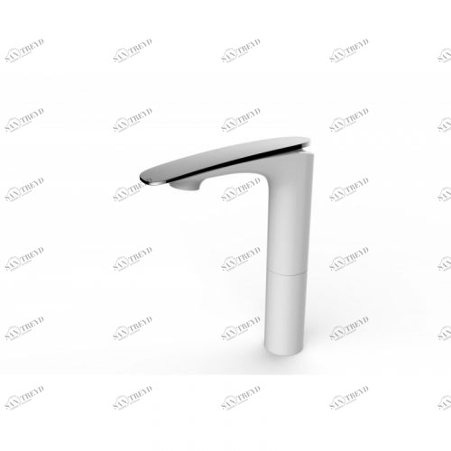 WW MX Арт. ESSEN 615 WT Хром-белый. Смеситель для умывальника однорычажный, высокий WeltWasser WWMXАРТESSEN615WTХРОМБЕЛЫЙСМЕСИТЕЛЬДЛЯУМЫВАЛЬНИКАОДНОРЫЧАЖНЫЙВЫСОКИЙ