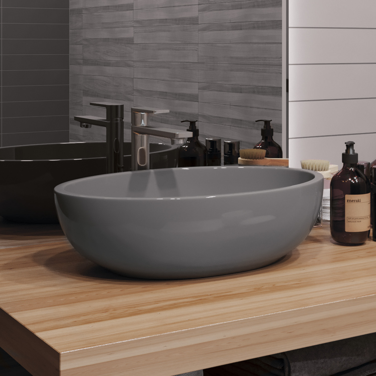 Накладной умывальник Сolor SANITA LUXE Ringo RNGSLWB14 - Вид №10