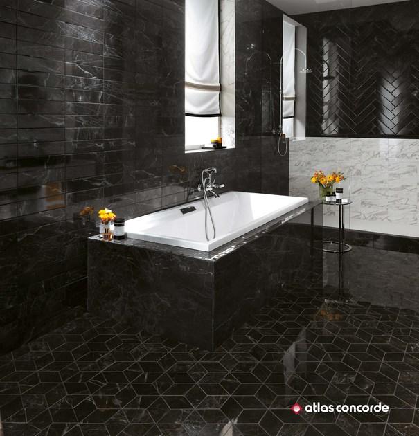 Atlas Concorde Белая плитка для стен с эффектом мрамора Brick atelier sun-id-1364938 - Вид №11