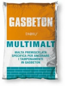 Bacchi Раствор для анкеровки ячеистых бетонных блоков к конструкции Sistema costruttivo gasbeton