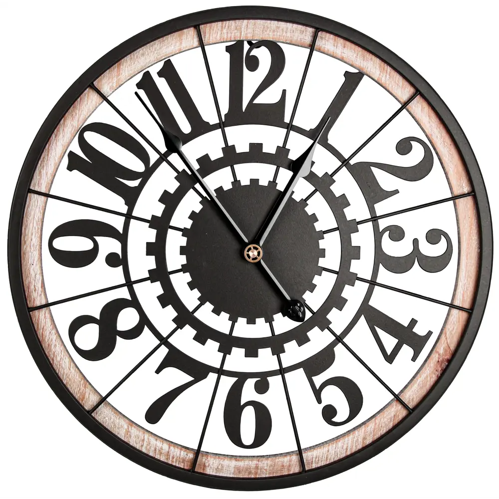 Дизайнерские настенные часы Шестеренка ø40 см в стиле лофт 89344954 Santreyd STLM-0817383