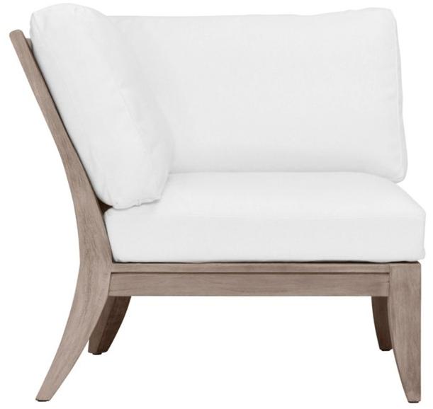 JANUS et Cie Угловой модуль из тика для модульного дивана Relais sun-id-1504049 - Вид №1