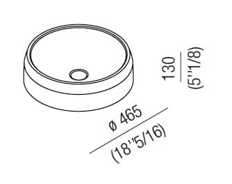 Овальная столешница из каррарского мрамора Agape Lariana ARCH-00021999 - Вид №2