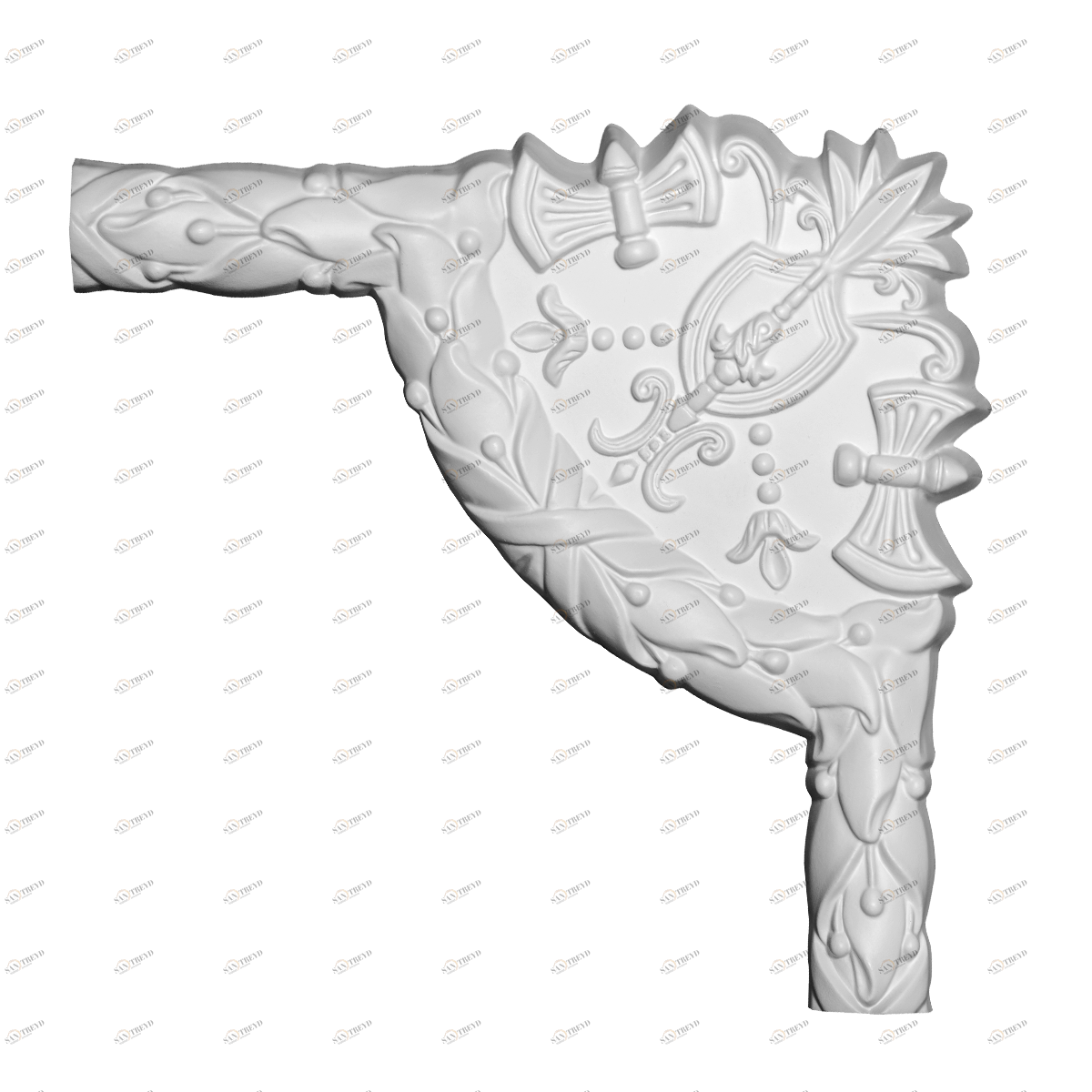 ЕВРОПЛАСТ 1.52.352 Угловой элемент 1.52.352 Пенополиуретан 