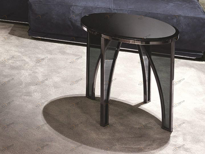 Longhi Высокий журнальный столик из зеркального стекла Loveluxe Y 703