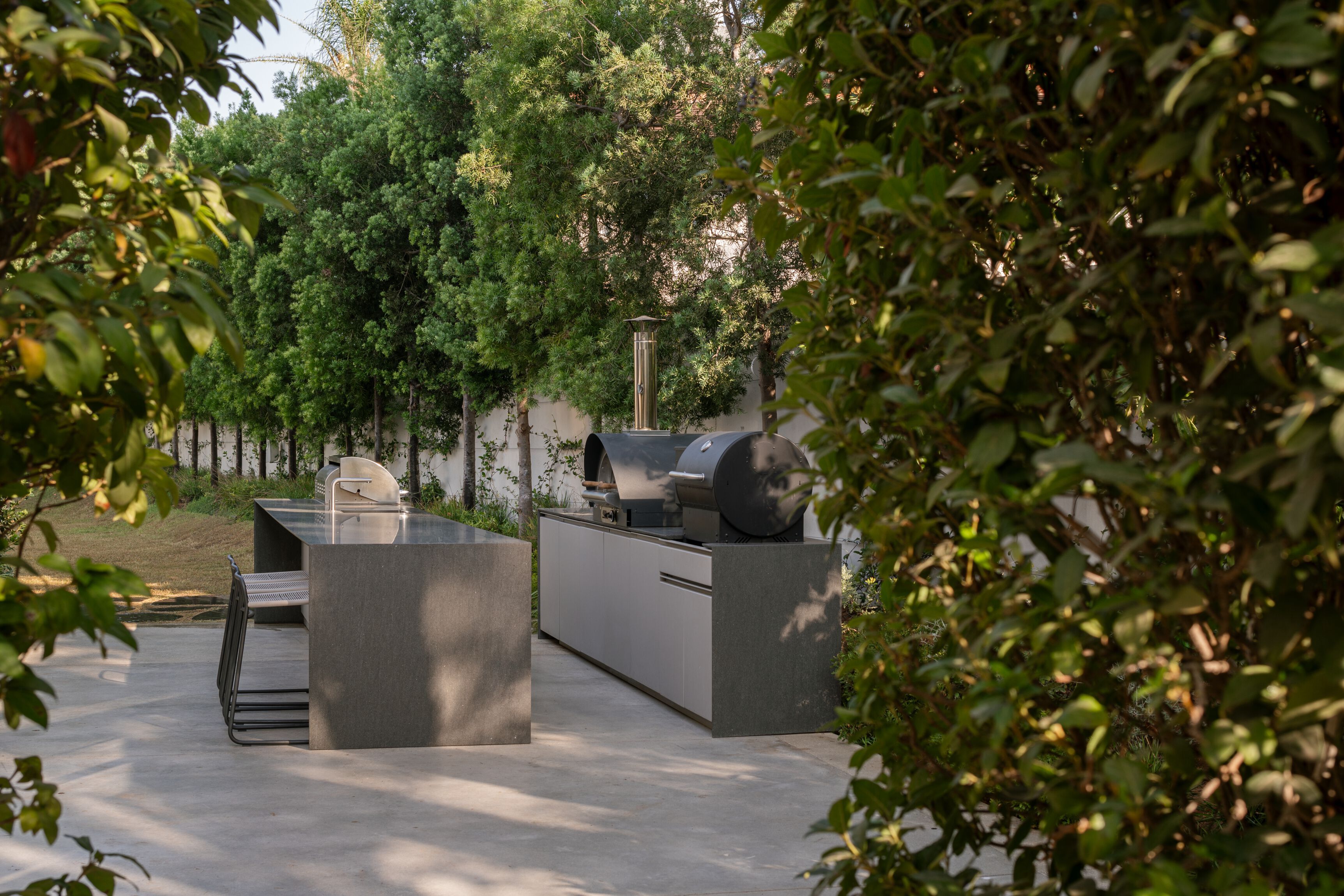 Кухня на открытом воздухе capocuòco уникальная ARCH-00144704 - Вид №4