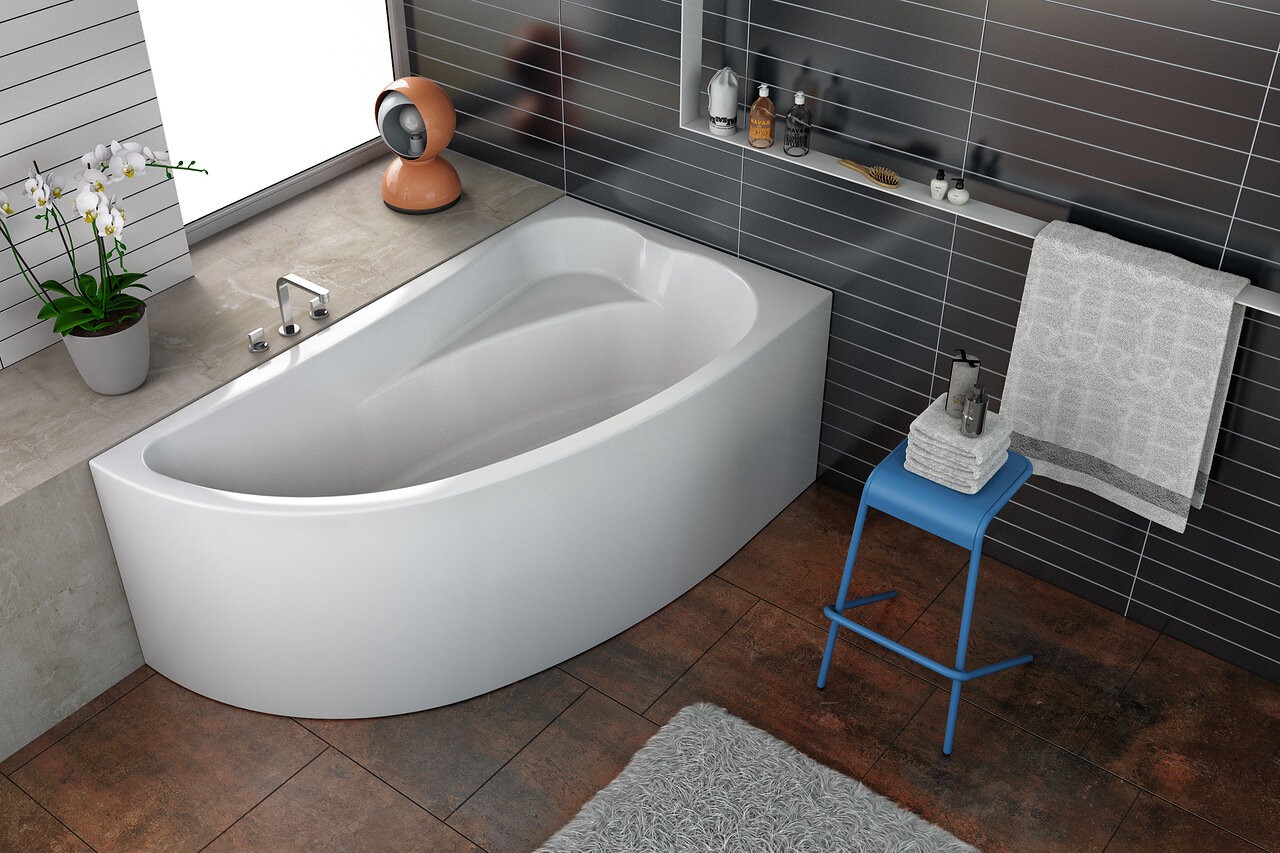 Акриловая ванна Kolpa-San Calando 00888 BASIS Словения  - Вид №1