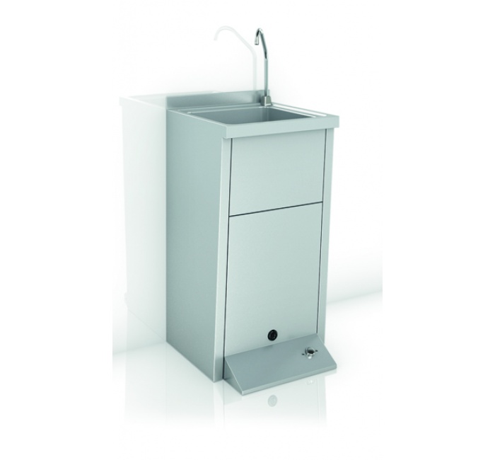 GW08 47 04 01 Подвесная раковина настенная прямоугольная Genwec  белая 