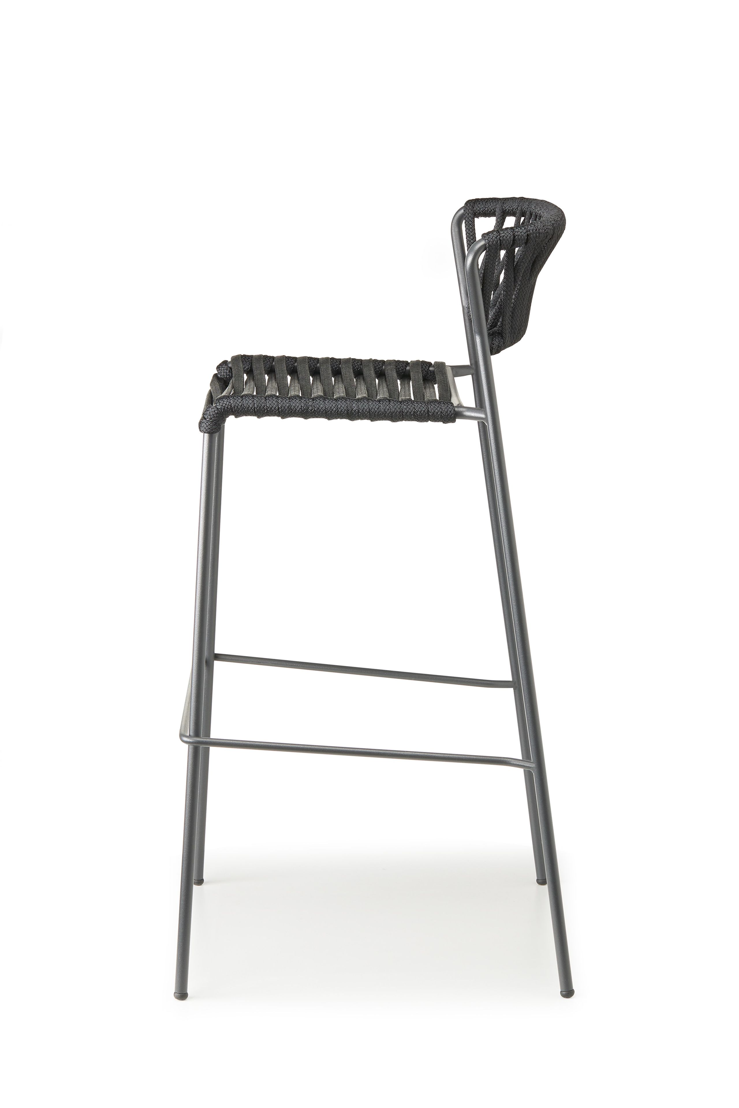 Открытый стальной стул и плетеный морской канат S-CAB Лиза ARCH-00009988 - Вид №2