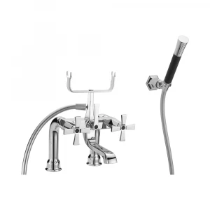 Смеситель на борт ванны, 2 отв