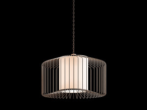 Металлический подвесной светильник