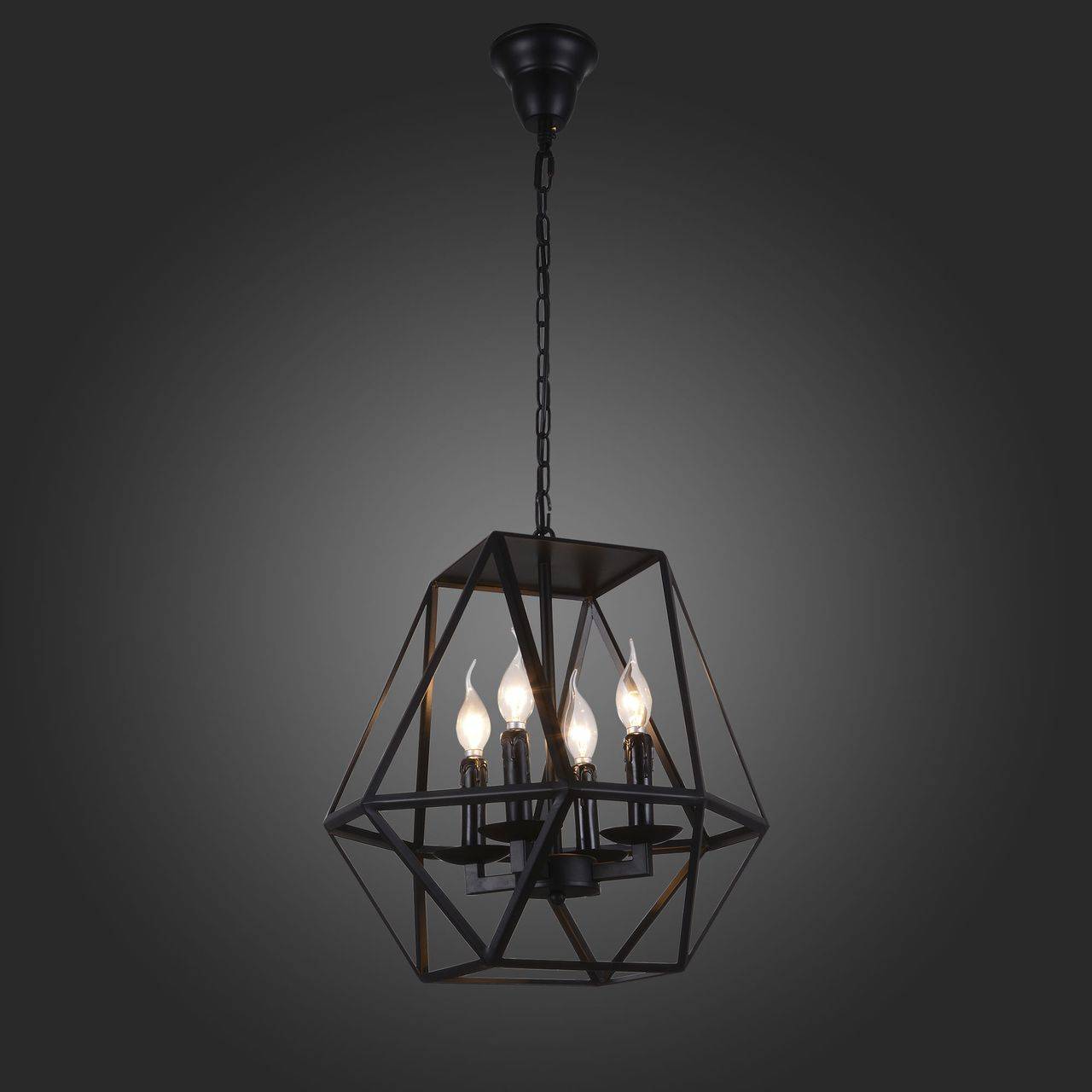 Подвесная люстра ST Luce SL232.403.04 ST LUCE SL232 057911 Черный  - Вид №2