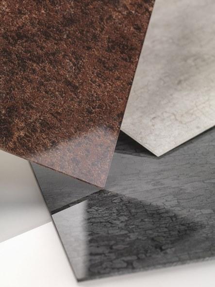 REHAU Стеклянная мебельная пленка с эффектом мрамора Rauvisio sun-id-1407086 - Вид №1