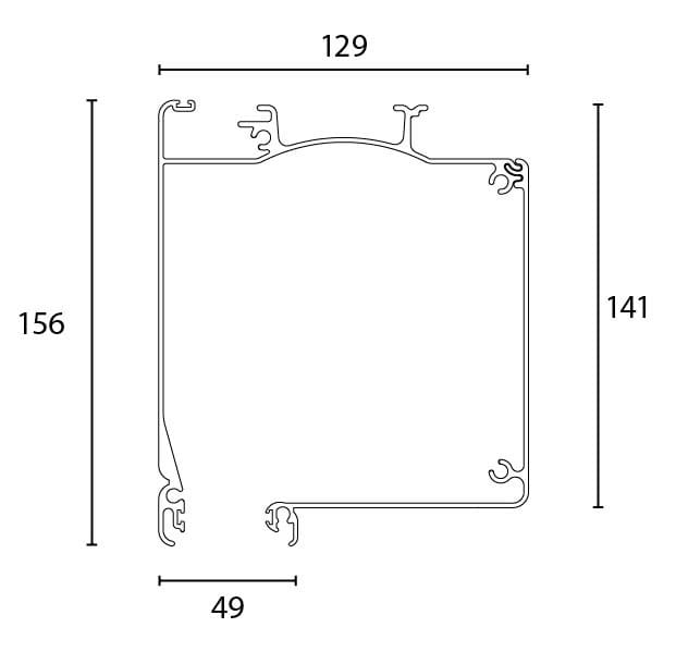 Тент от падения Mv Line Tende a caduta ARCH-00126480 - Вид №2
