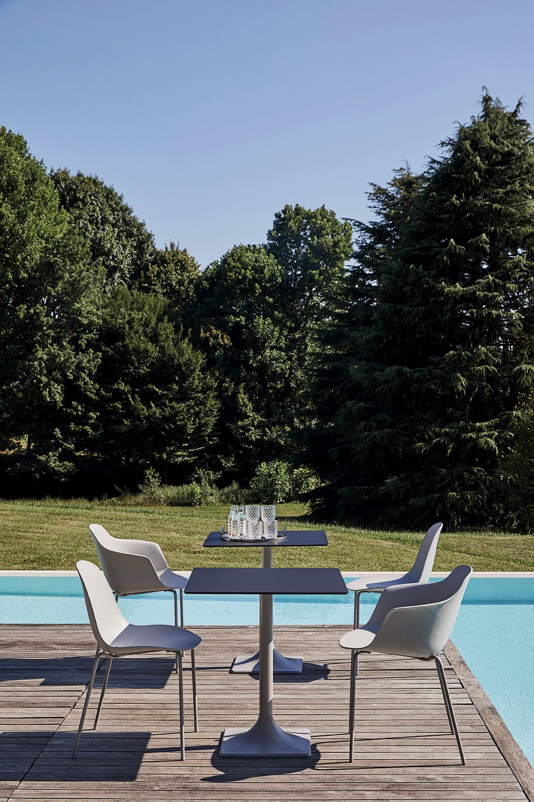 Полипропиленовый садовый стул Bontempi Casa Mood ARCH-00075157 - Вид №2