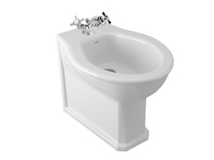 Керамическая настенная проволока для биде с переливом