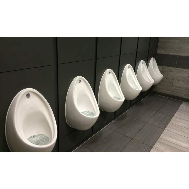 V-SCREEN GREEN (Огурец-дыня) VECTAIR SYSTEMS V-SCREEN Сеточка - Ароматизатор для писсуаров – аромат Огурец дыня Прозрачный, Светло-серый  - Вид №3